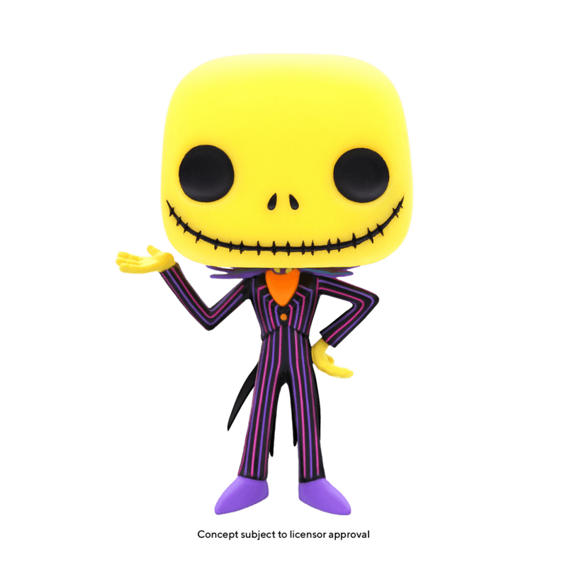 FUNKO POP DISNEY: TNBC BLKLT- JACK 889698639606