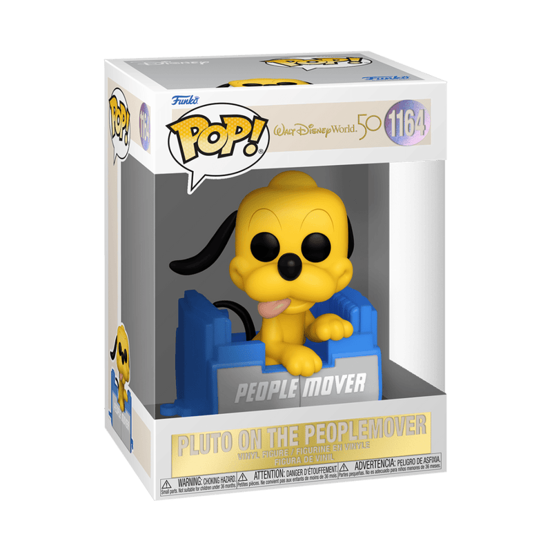 FUNKO POP DISNEY: WDW50 - PEOPLE MOVER PLUTO 889698595094
