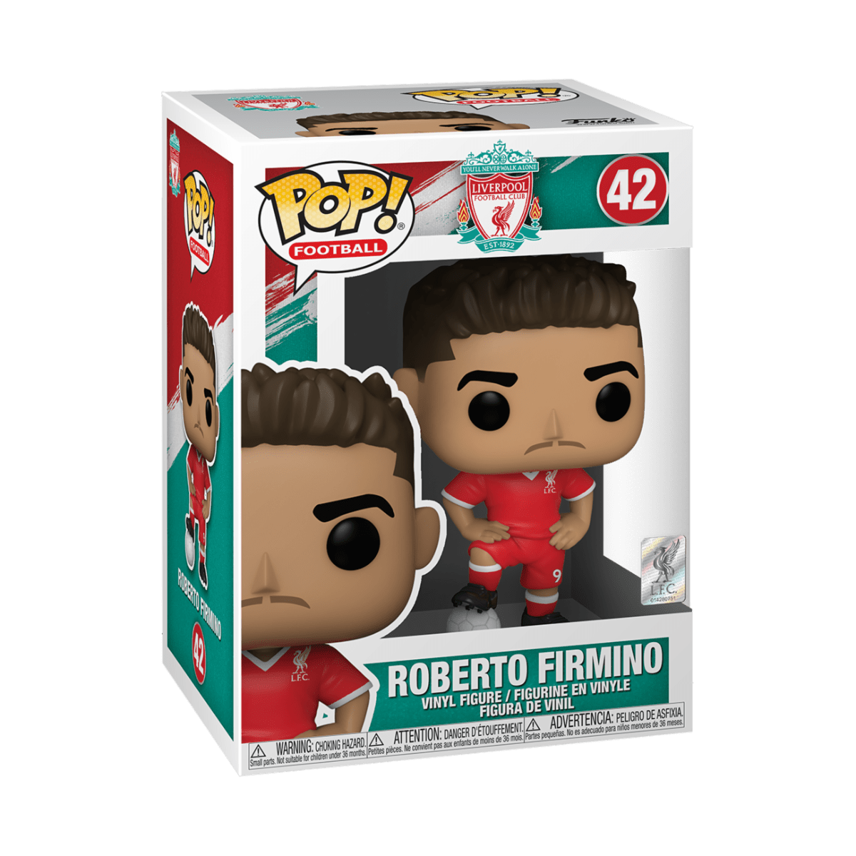FUNKO POP FOOTBALL: LIVERPOOL - ROBERTO FIRMINO 889698521741