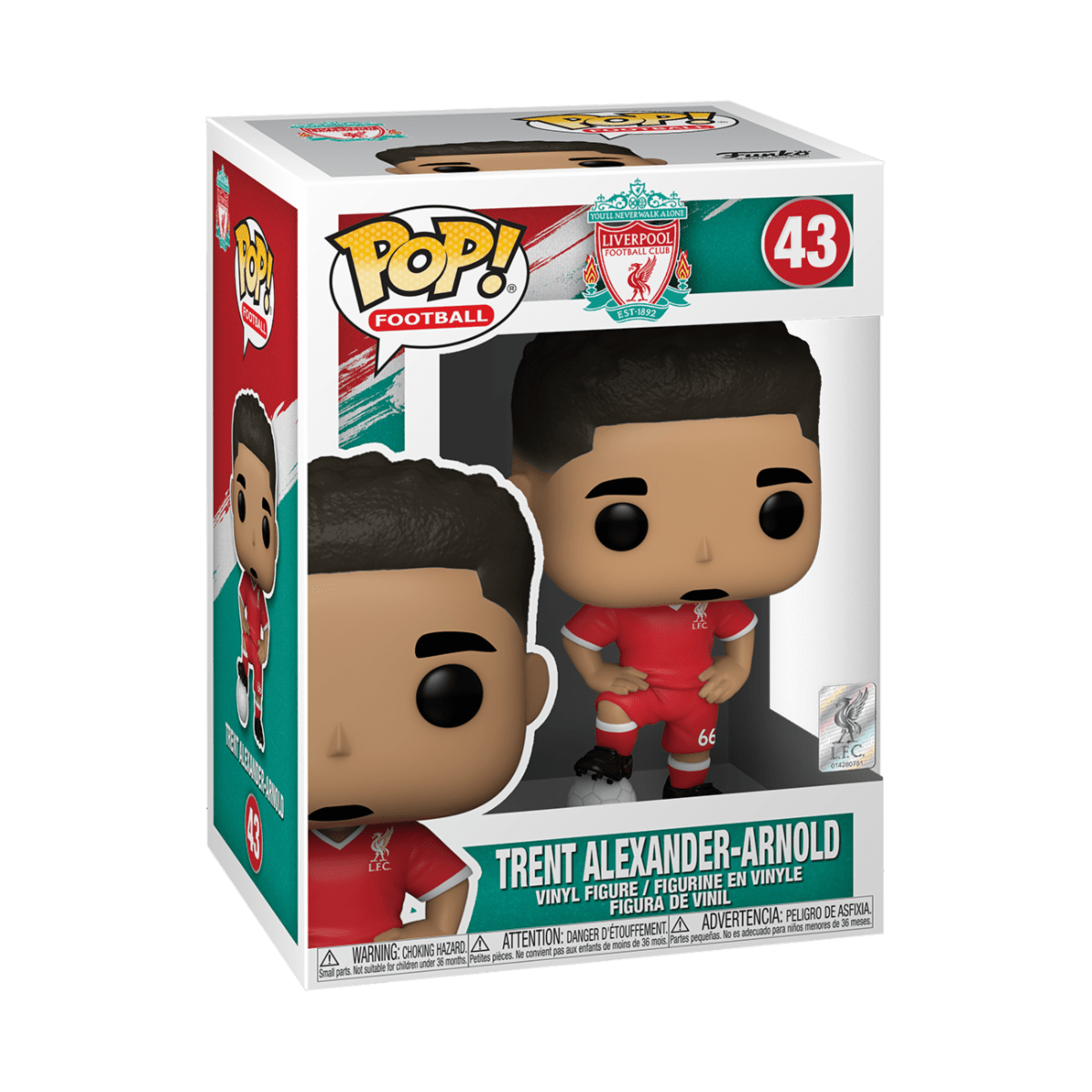 FUNKO POP FOOTBALL: LIVERPOOL - TRENT ALEXANDER-ARNOLD 889698521758
