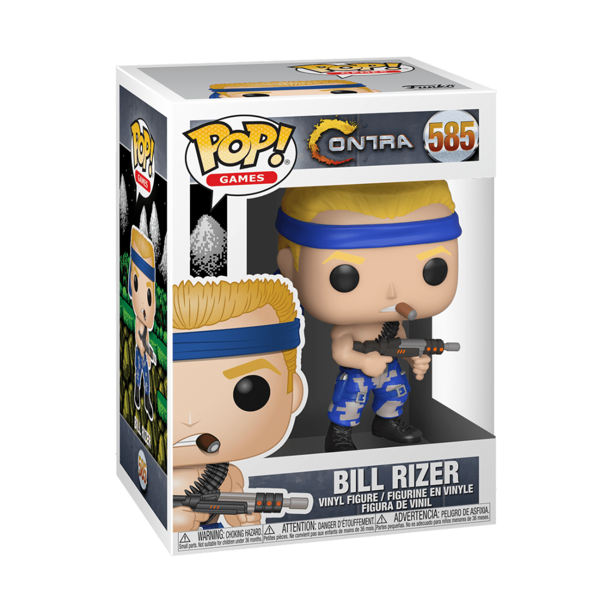 FUNKO POP GAMES: CONTRA- BILL 889698469975