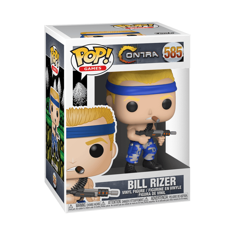 FUNKO POP GAMES: CONTRA- BILL 889698469975