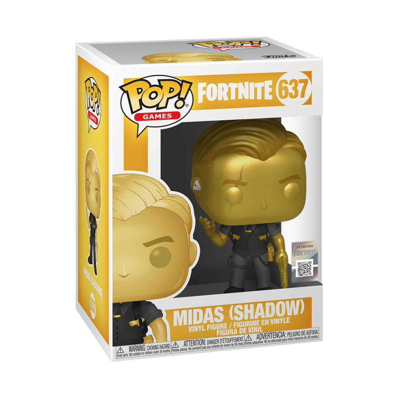 FUNKO POP GAMES: FORTNITE - MIDAS (METALLIC) 889698529730