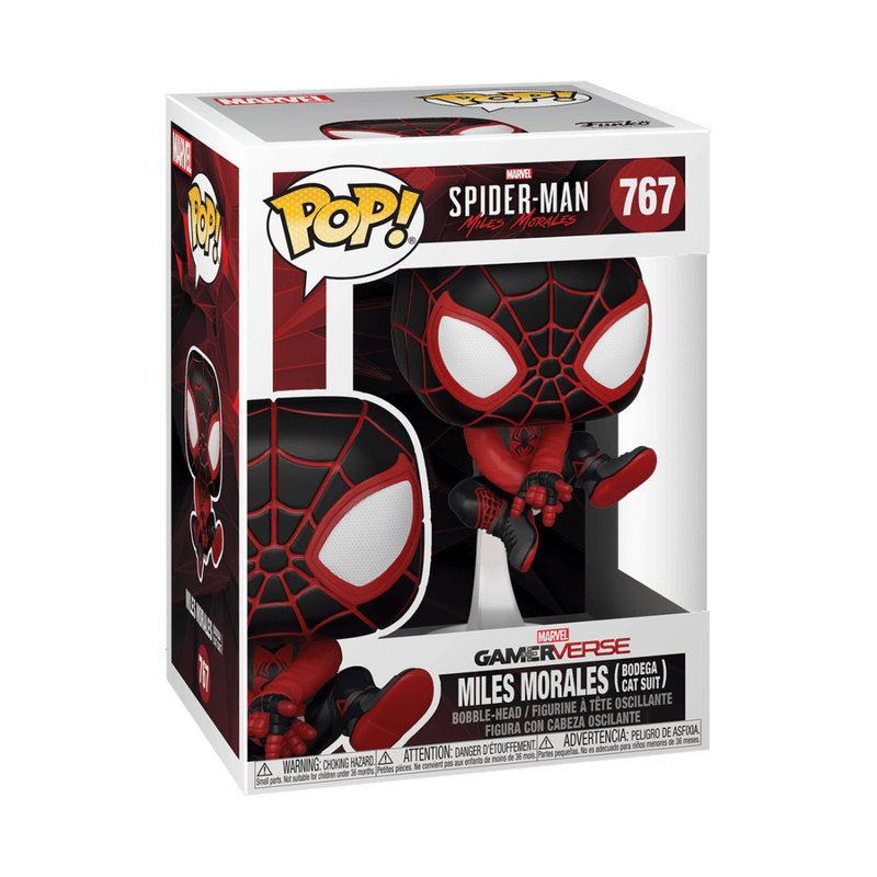 FUNKO POP GAMES: MILES MORALES - BODEGA CAT SUIT 889698501521