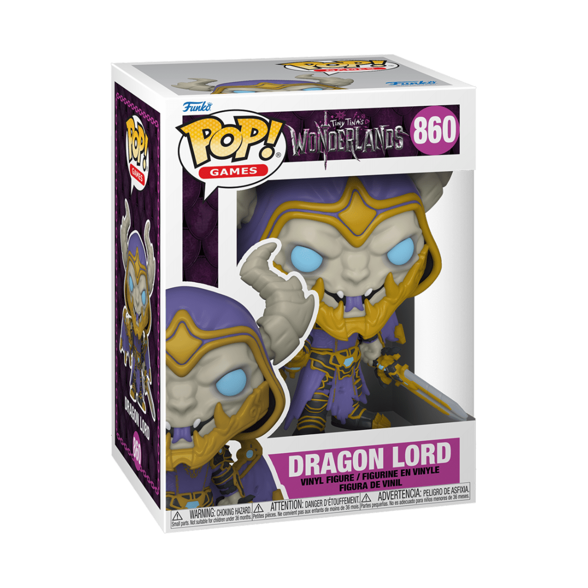 FUNKO POP GAMES: TINY TINA'S WONDERLAND – DRAGON LORD 889698593335