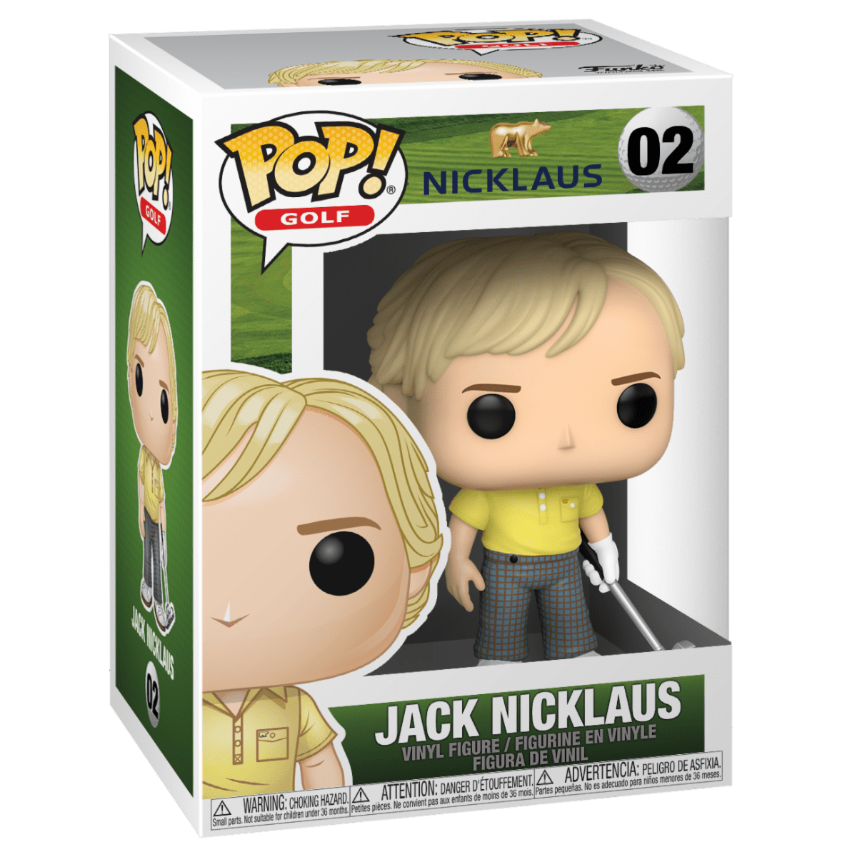 FUNKO POP GOLF: JACK NICKLAUS 889698468411