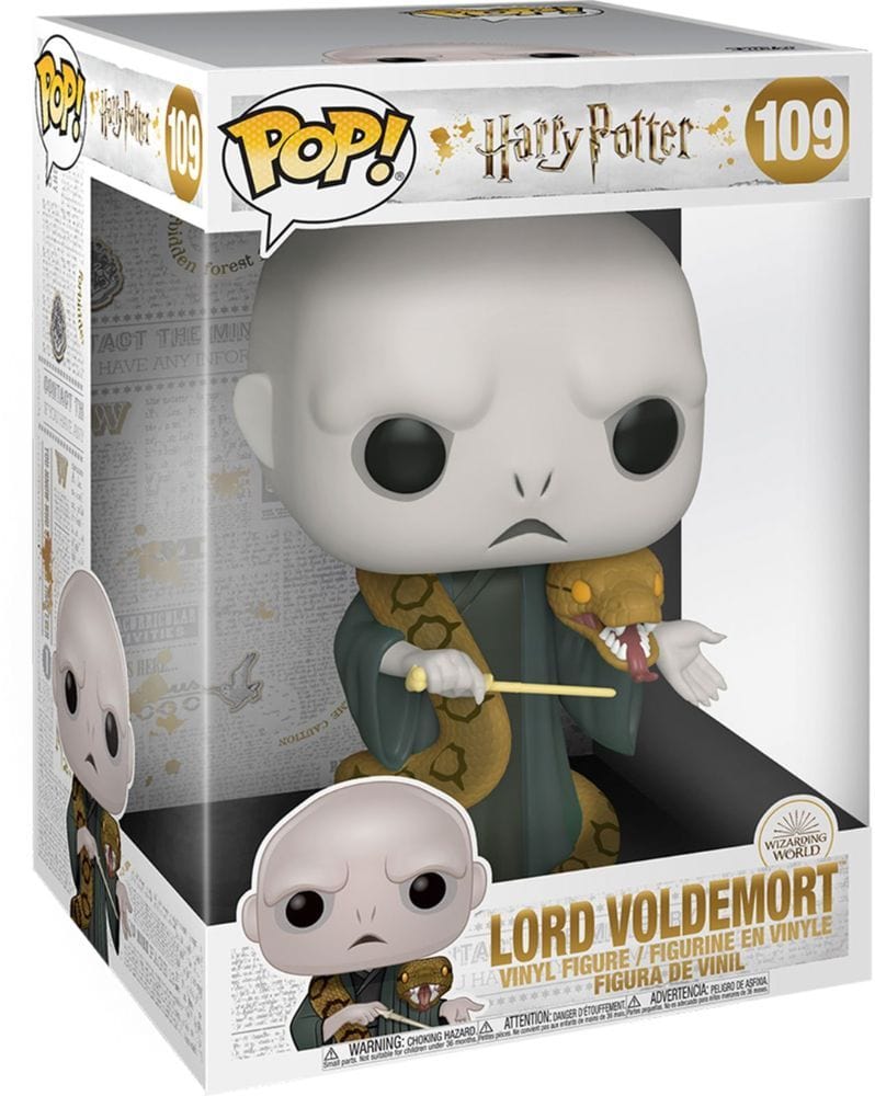 FUNKO POP! HARRY POTTER: LORD VOLDEMORT WITH NAGINI 889698406178