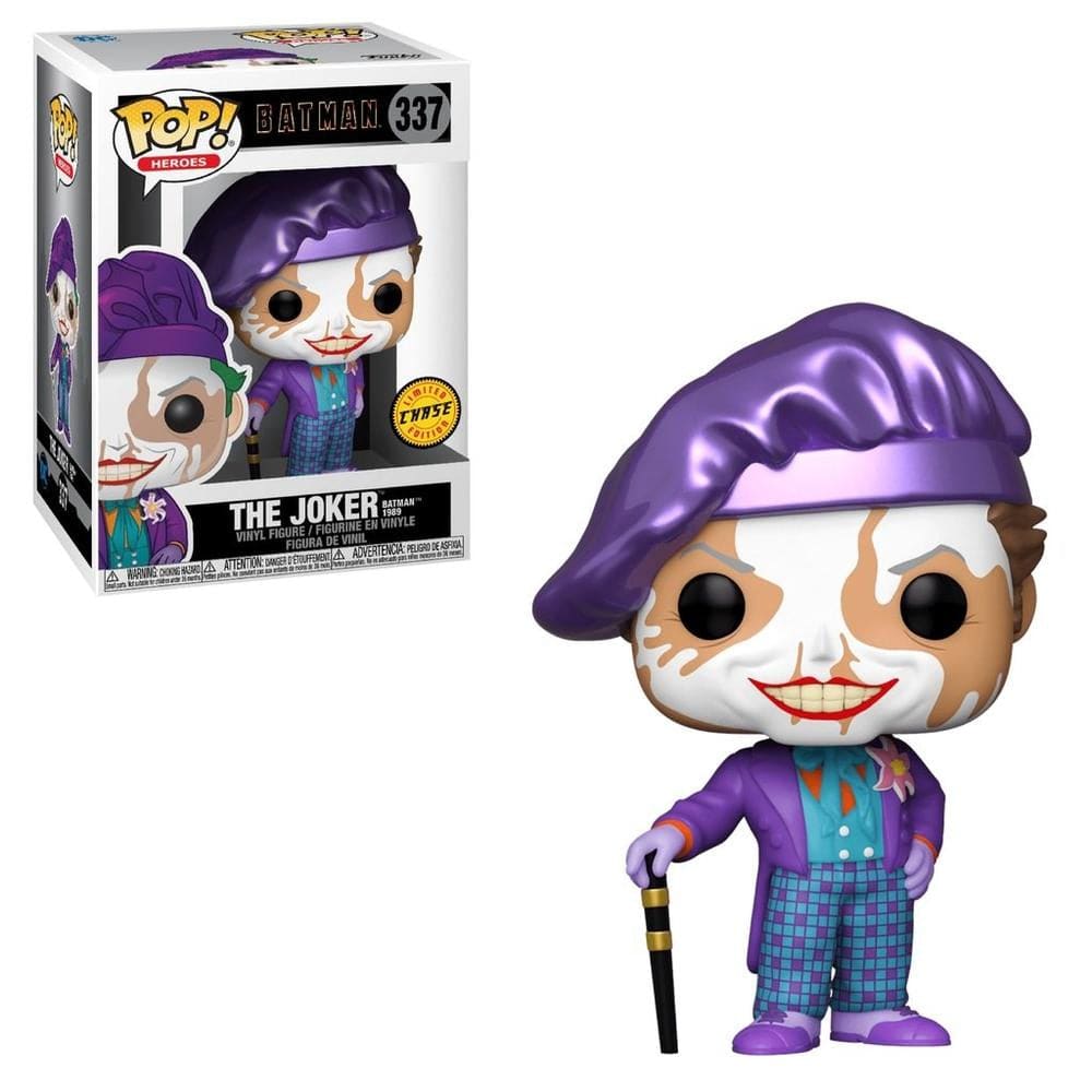 FUNKO POP! HEROES BATMAN 1989 JOKER WITH HAT 889698477093