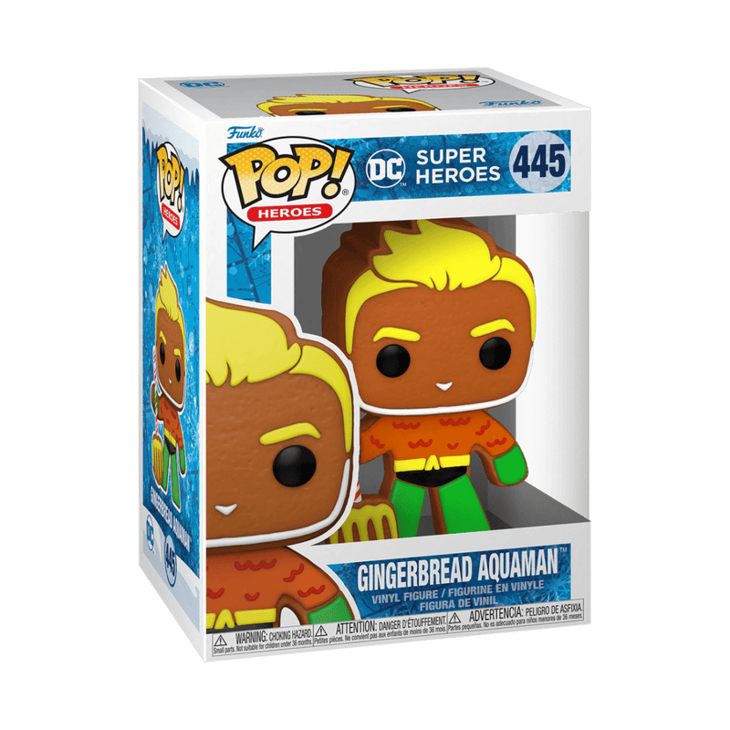 FUNKO POP HEROES: DC HOLIDAY- AQUAMAN(GB) 889698643214