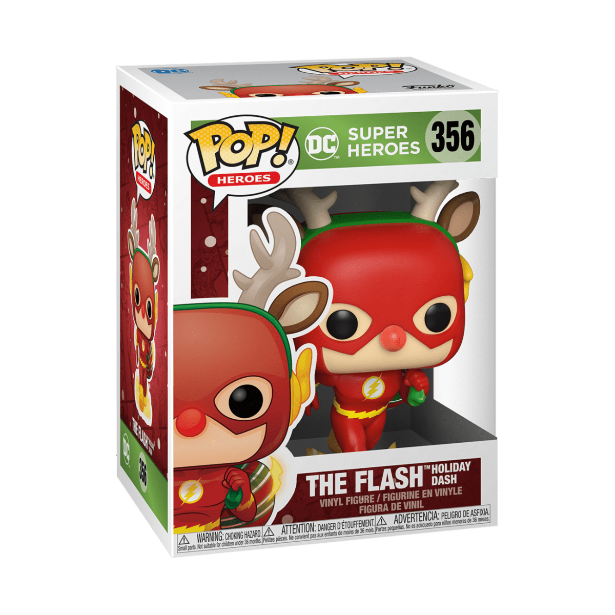 FUNKO POP HEROES: DC HOLIDAY -RUDOLPH FLASH 889698506540