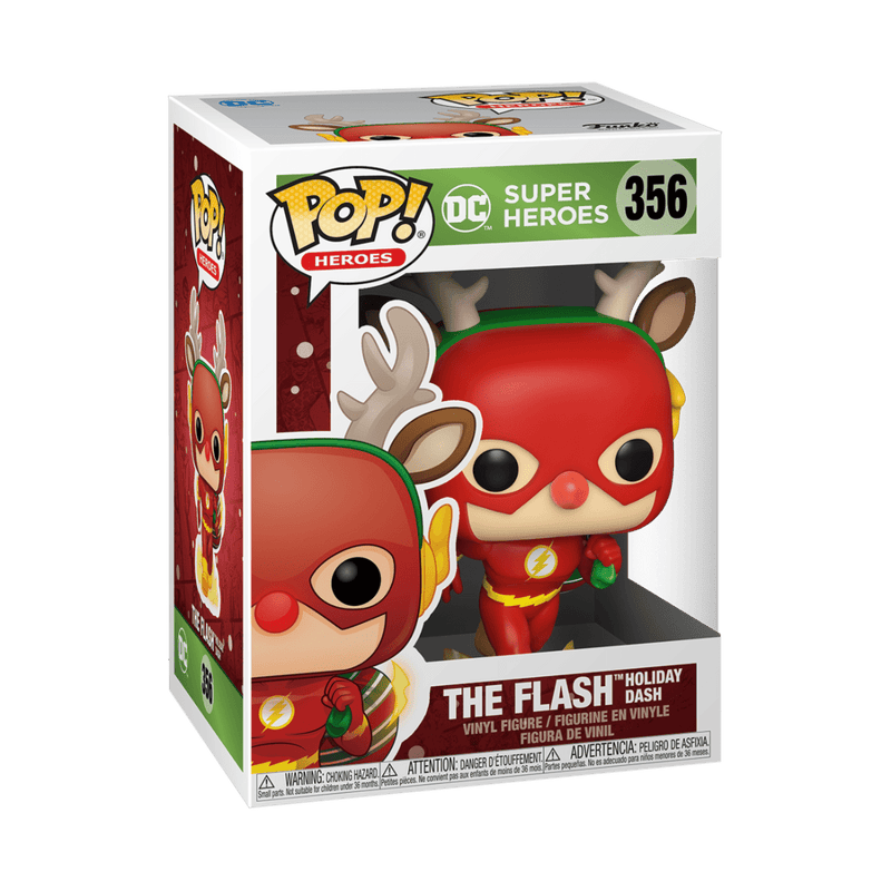 FUNKO POP HEROES: DC HOLIDAY -RUDOLPH FLASH 889698506540