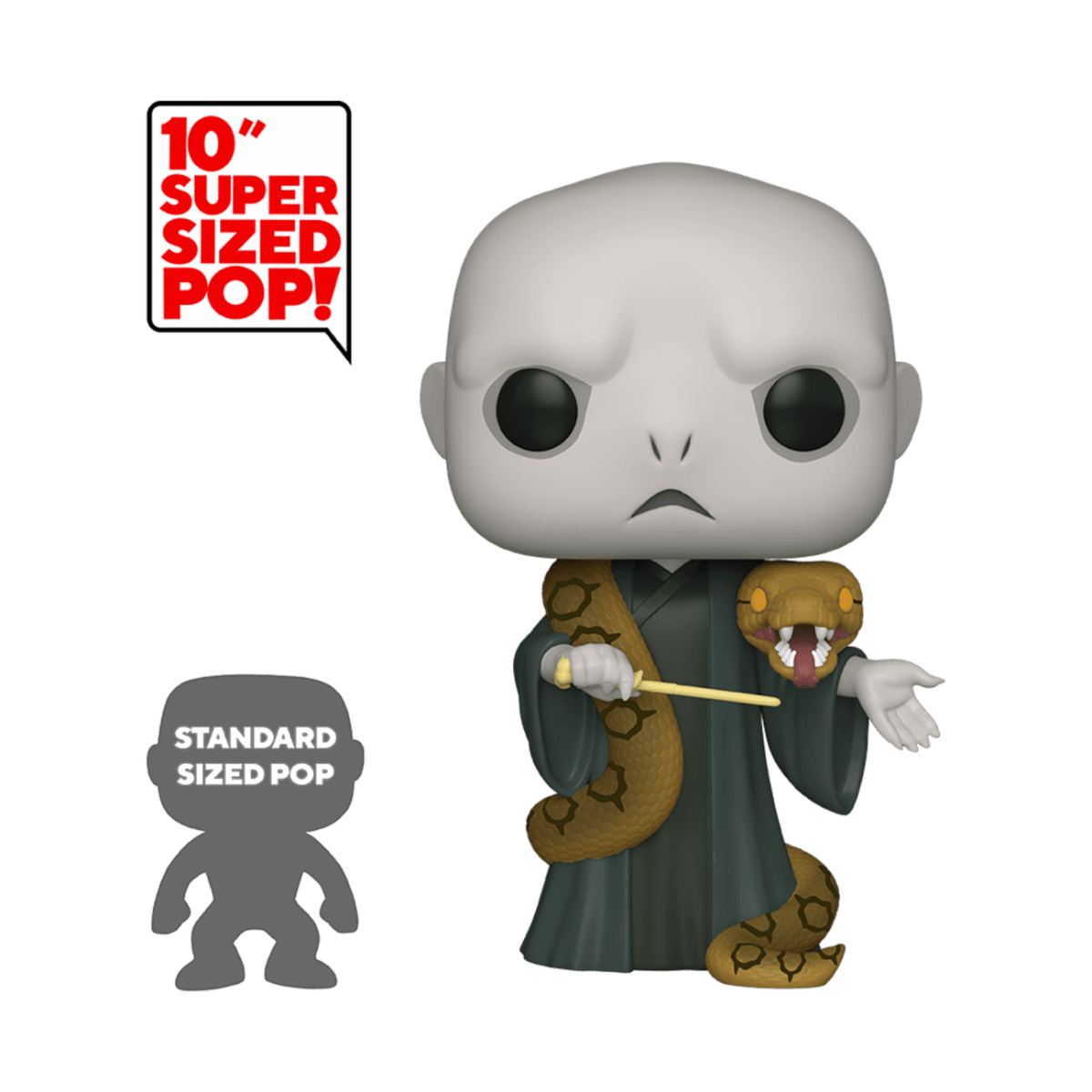 FUNKO POP HP: HARRY POTTER - 10" VOLDEMORT W/NAGINI 889698480376