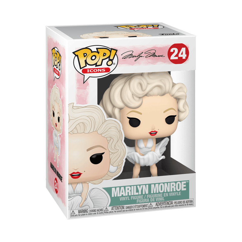 FUNKO POP ICONS: MARILYN MONROE (WHITE DRESS) 889698467711