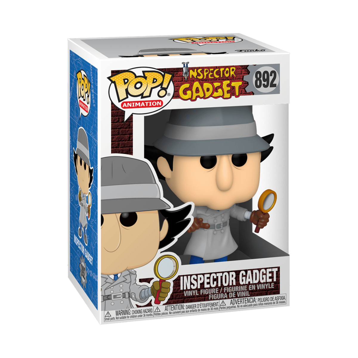 FUNKO POP: INSPECTOR GADGET - INSPECTOR GADGET W/CHASE 889698492683
