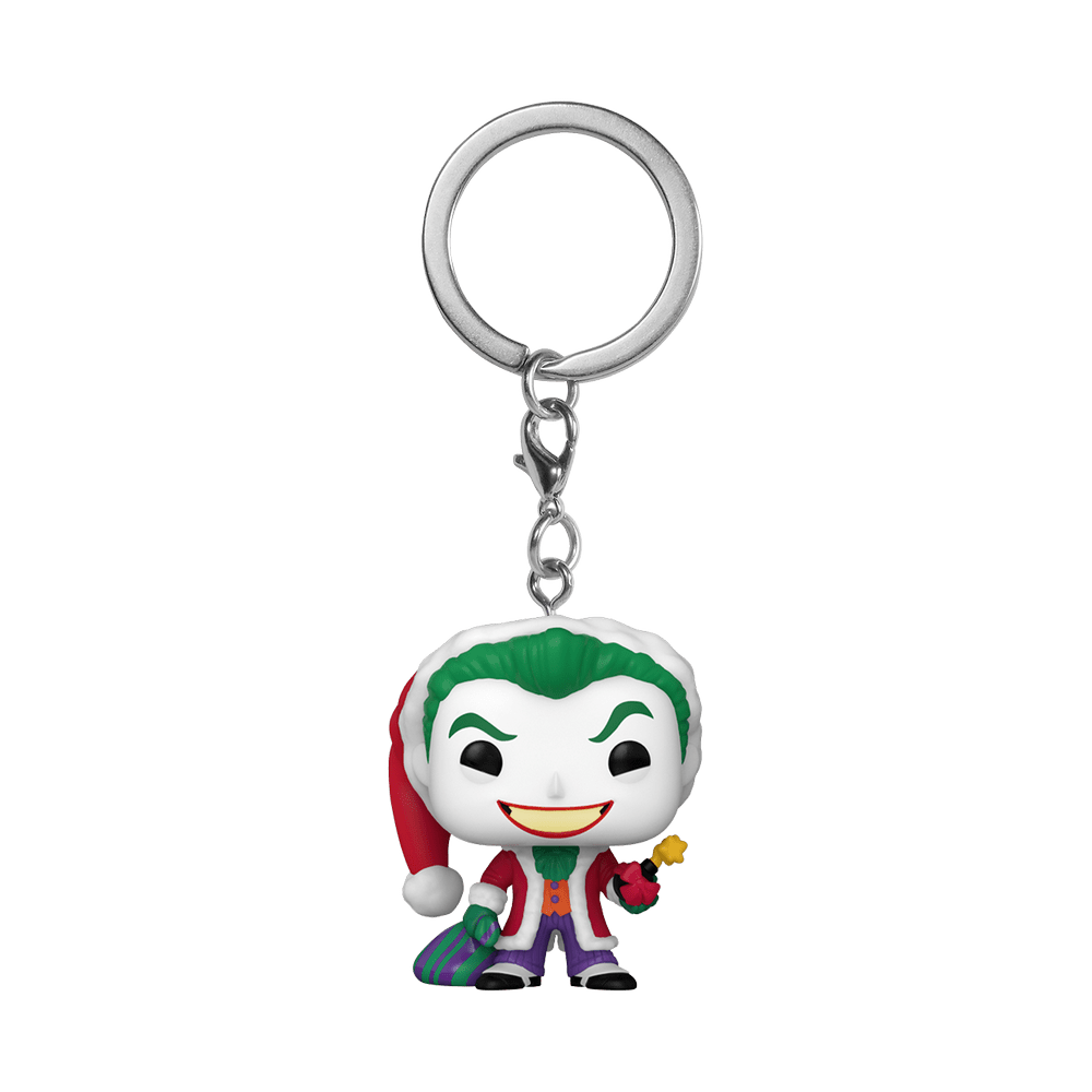 FUNKO POP KEYCHAIN: DC HOLIDAY- JOKER(WMT) 889698665957