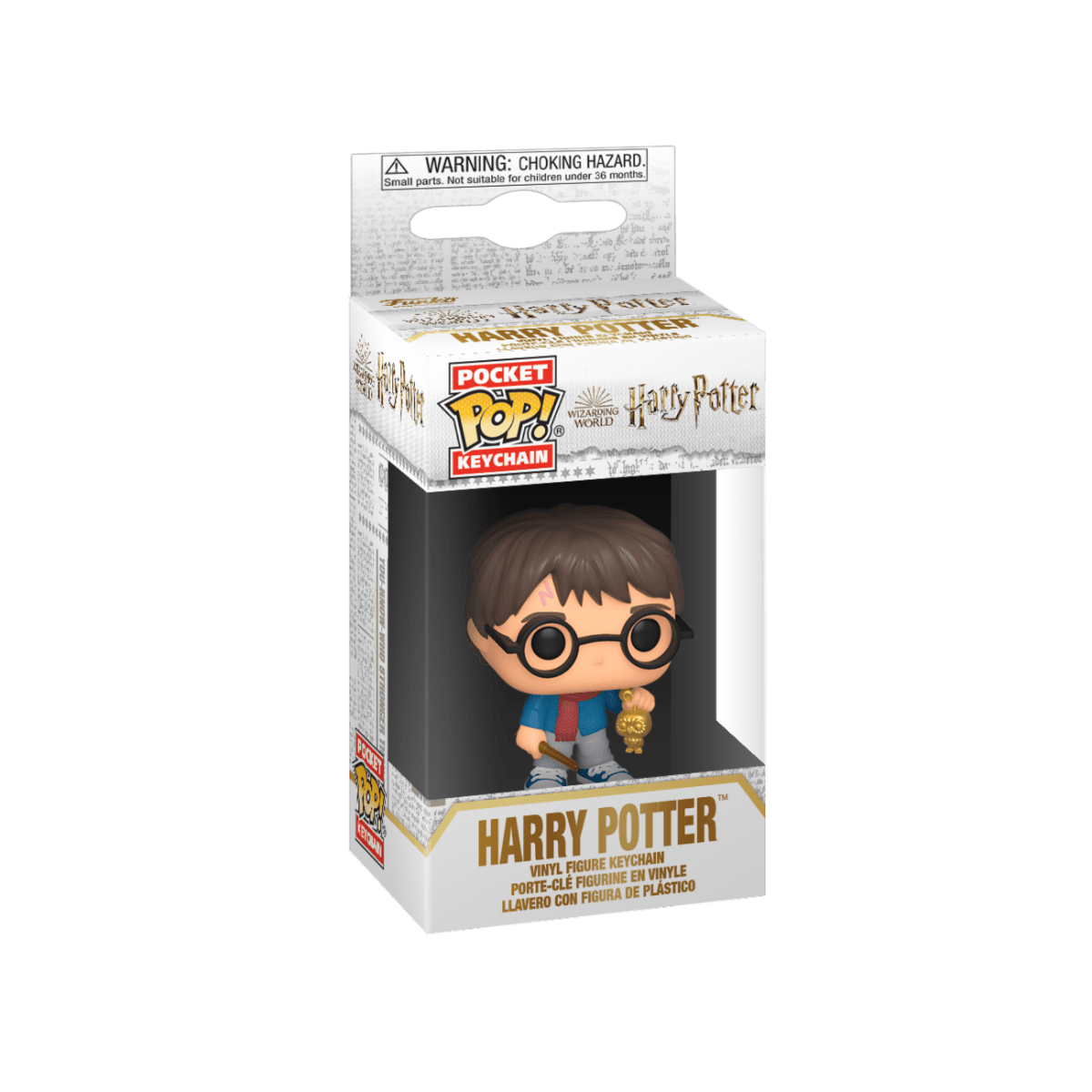 FUNKO POP KEYCHAIN: HARRY POTTER HOLIDAY - HARRY 889698512046