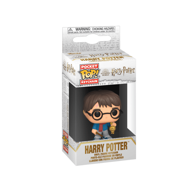 FUNKO POP KEYCHAIN: HARRY POTTER HOLIDAY - HARRY 889698512046