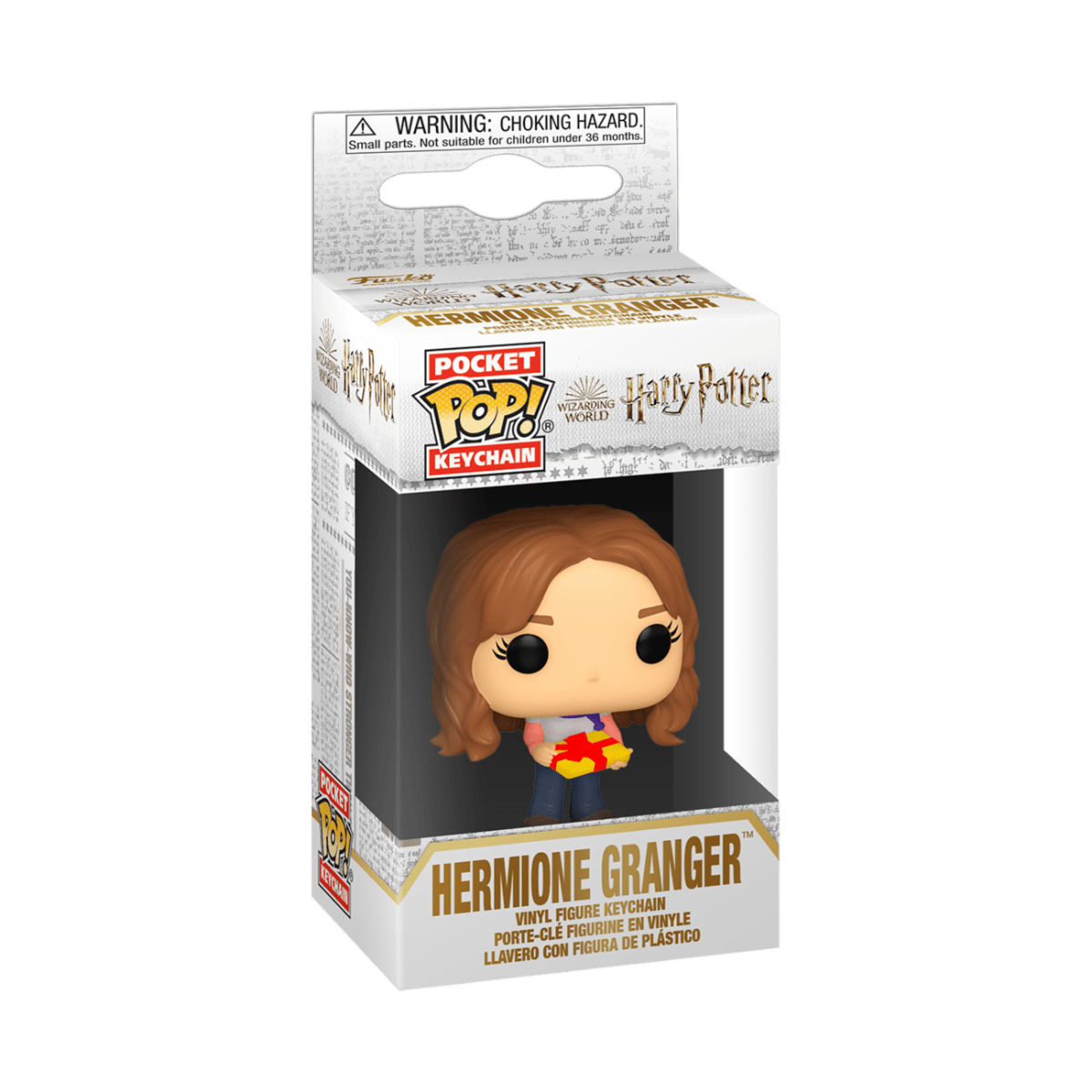 FUNKO POP KEYCHAIN: HARRY POTTER HOLIDAY - HERMIONE 889698512060
