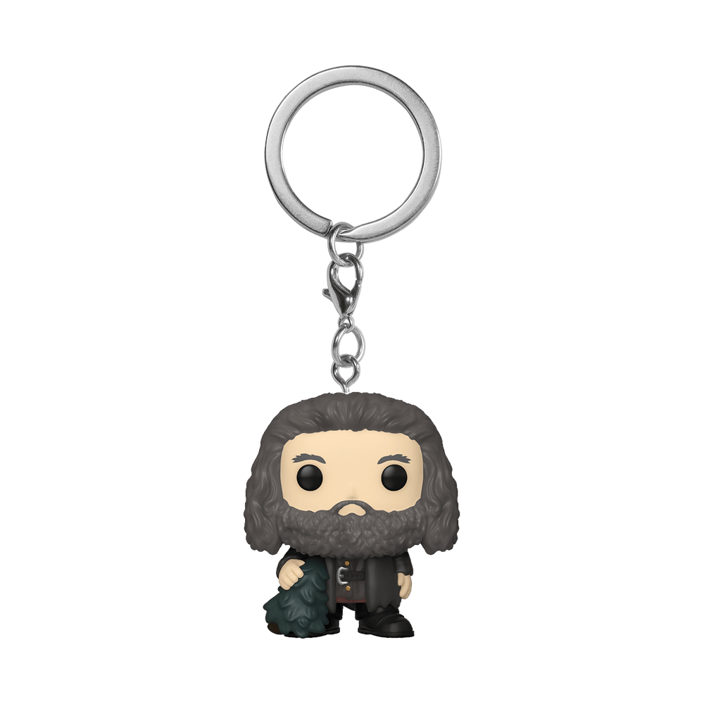 FUNKO POP KEYCHAIN: HP HOLIDAY- HAGRID 889698579766