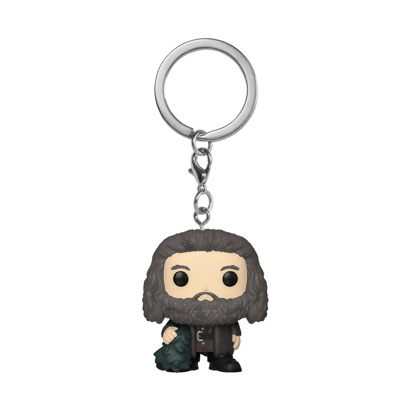 FUNKO POP KEYCHAIN: HP HOLIDAY- HAGRID 889698579766