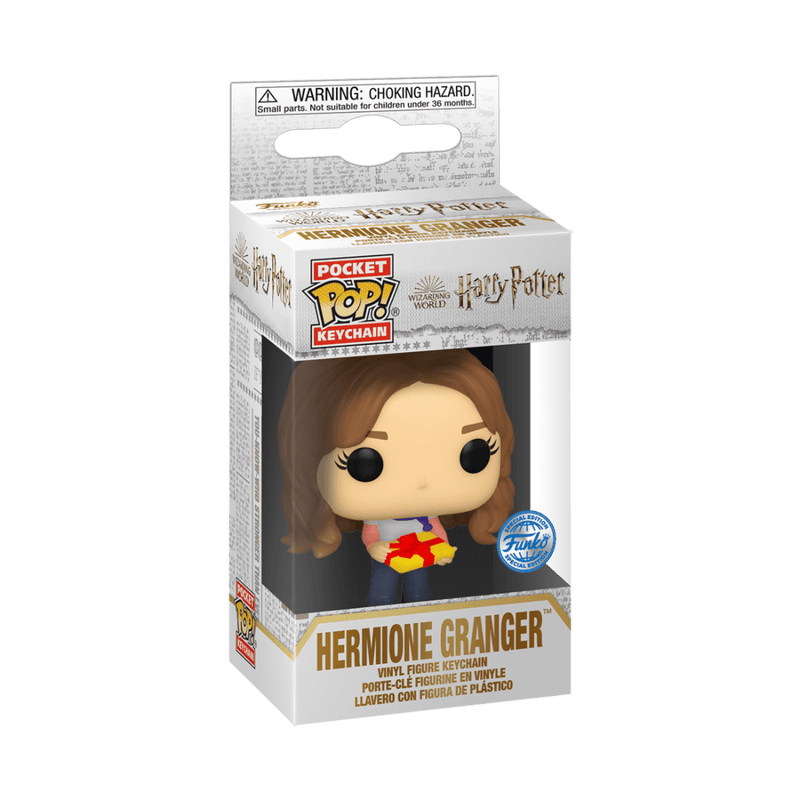 FUNKO POP KEYCHAIN: HP HOLIDAY- HERMIONE(WMT) 889698686662