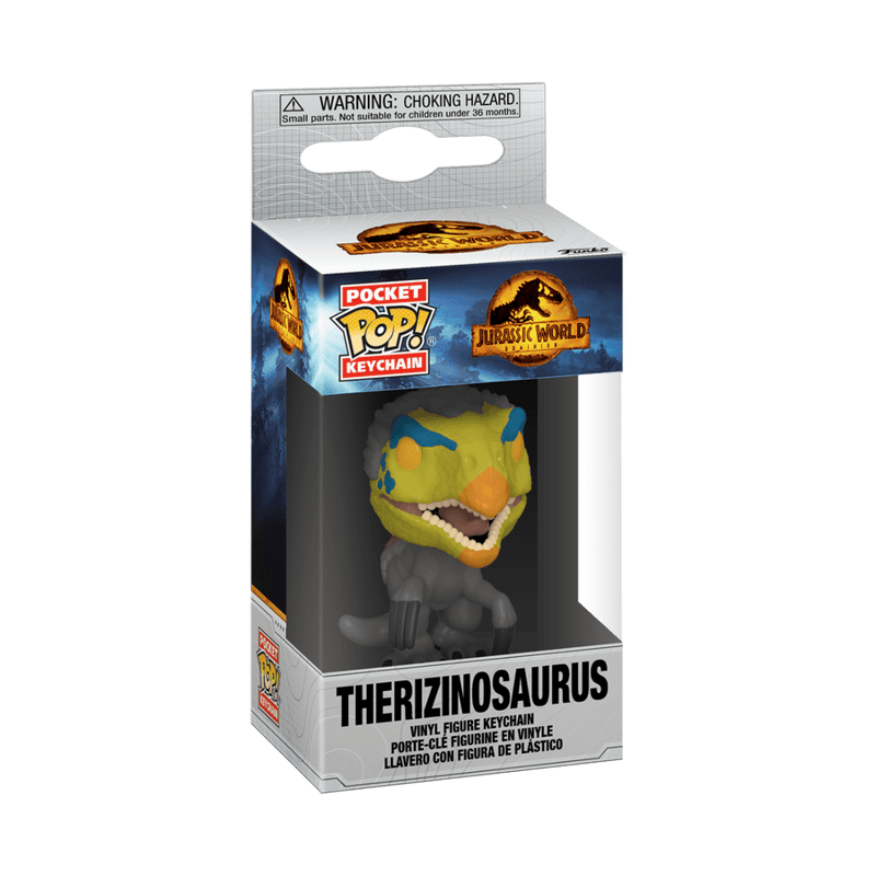 FUNKO POP KEYCHAIN: JW3 -THERIZINOSAURUS 889698552981