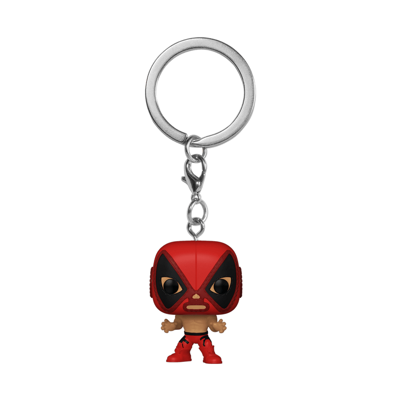 FUNKO POP KEYCHAIN: MARVEL LUCHA LIBRE - DEADPOOL 889698538978