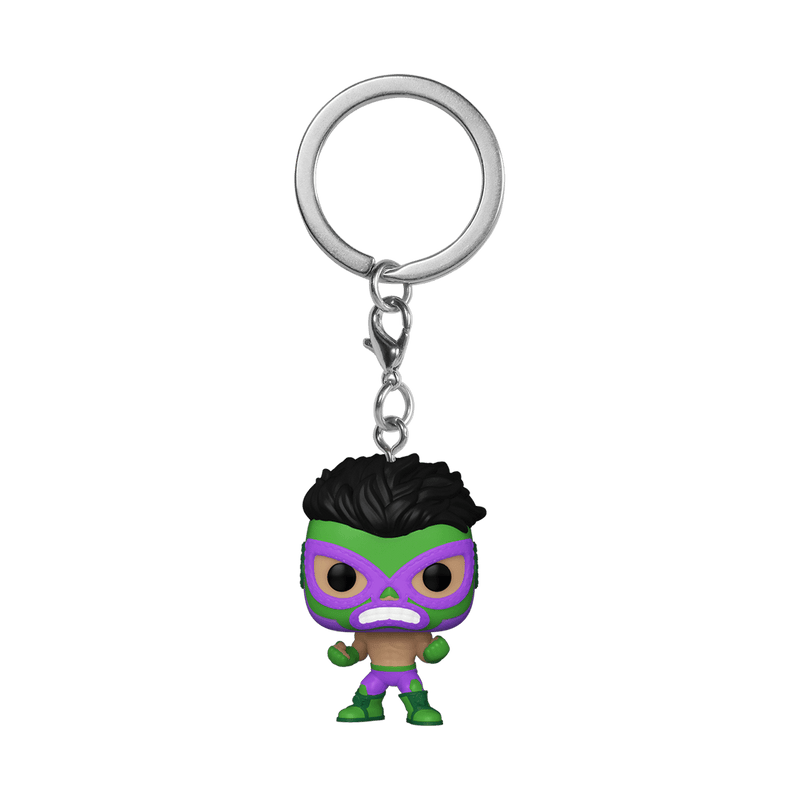 FUNKO POP KEYCHAIN: MARVEL LUCHA LIBRE - HULK 889698538923