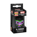 FUNKO POP KEYCHAIN: MARVEL LUCHA LIBRE - HULK 889698538923