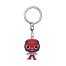 FUNKO POP KEYCHAIN: MARVEL LUCHA LIBRE - SPIDER-MAN 889698538909