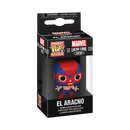 FUNKO POP KEYCHAIN: MARVEL LUCHA LIBRE - SPIDER-MAN 889698538909