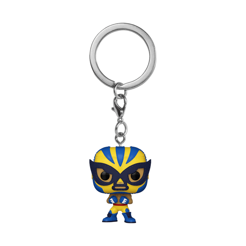 FUNKO POP KEYCHAIN: MARVEL LUCHA LIBRE - WOLVERINE 889698538961