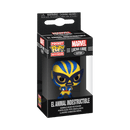 FUNKO POP KEYCHAIN: MARVEL LUCHA LIBRE - WOLVERINE 889698538961
