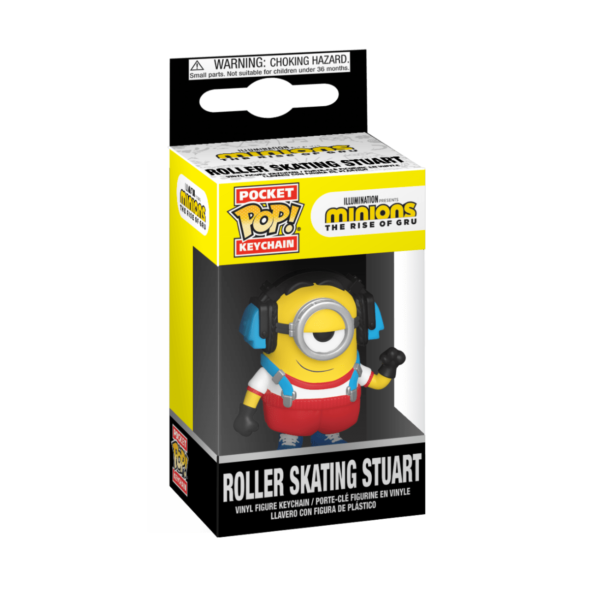 FUNKO POP KEYCHAIN: MINIONS 2 - ROLLER SKATING STUART 889698477970