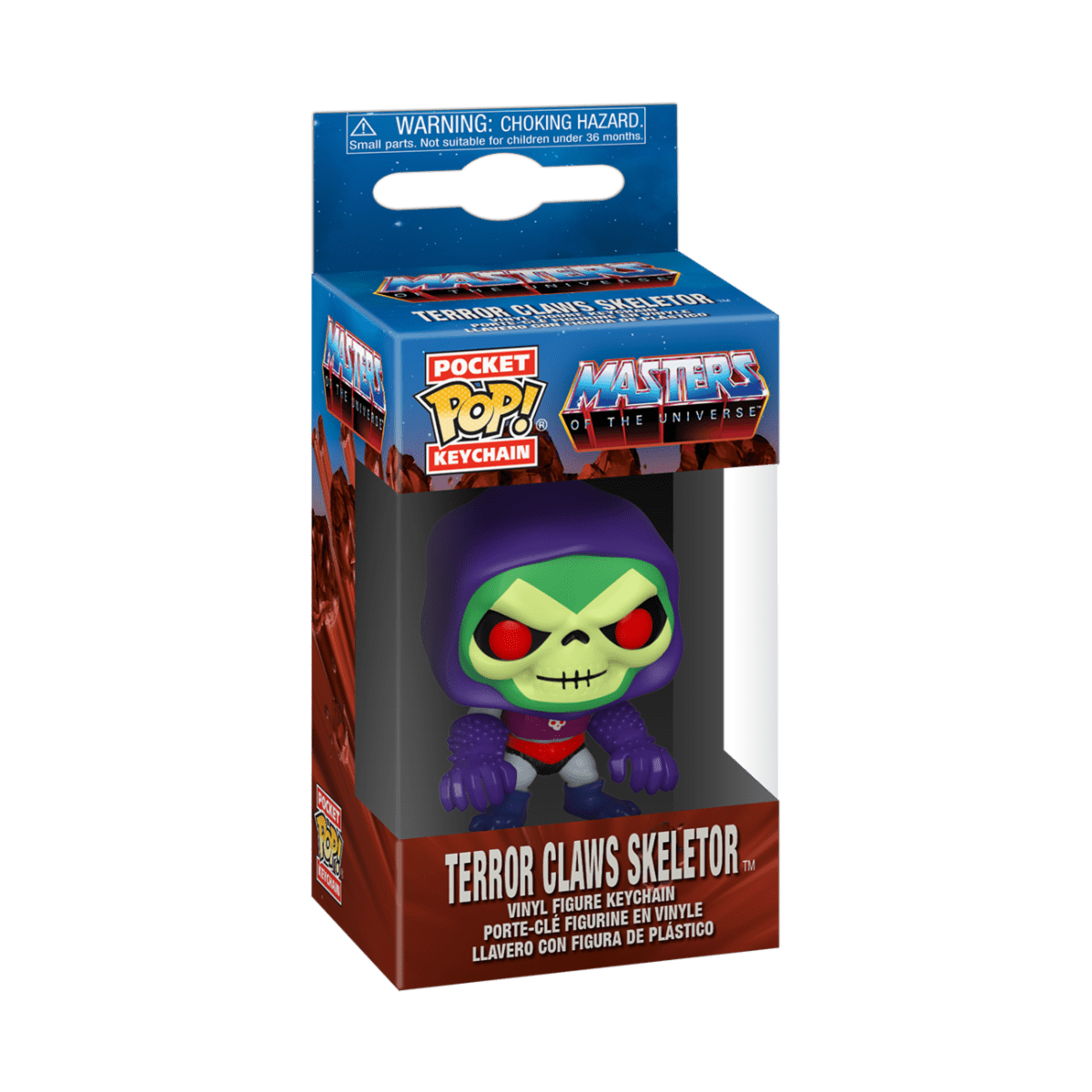 FUNKO POP KEYCHAIN: MOTU - SKELETOR W/ TERROR CLAWS 889698514613