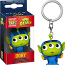 FUNKO POP KEYCHAIN: PIXAR ALIEN REMIX - DORY 889698483582
