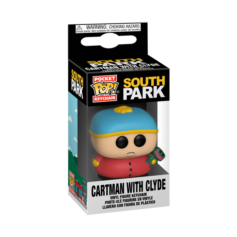 FUNKO POP KEYCHAIN: SOUTH PARK - CARTMAN W/CLYDE 889698516426