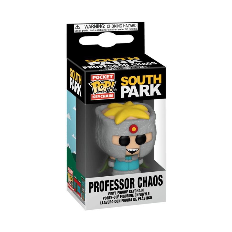 FUNKO POP KEYCHAIN: SOUTH PARK - PROFESSOR CHAOS 889698516433