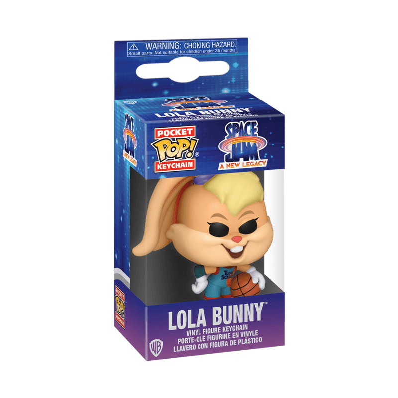 FUNKO POP KEYCHAIN: SPACE JAM 2 -LOLA BUNNY 889698562386