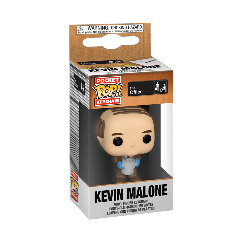 FUNKO POP KEYCHAIN: THE OFFICE - KEVIN W/CHILI 889698516136