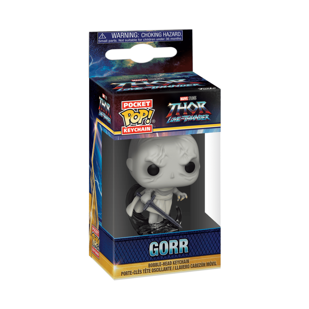 FUNKO POP KEYCHAIN: THOR L&T - GORR 889698624190