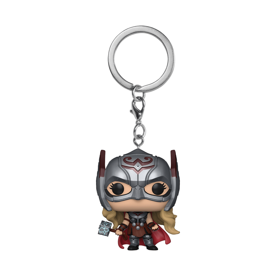 FUNKO POP KEYCHAIN: THOR L&T - MIGHTY THOR 889698624176