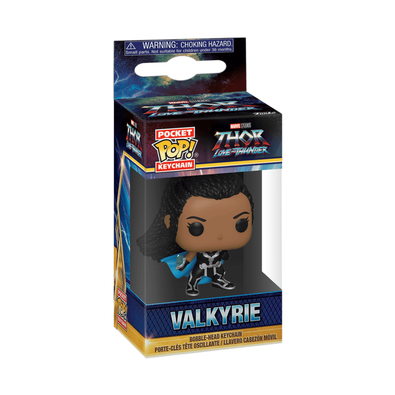 FUNKO POP KEYCHAIN: THOR L&T - VALKYRIE 889698624183