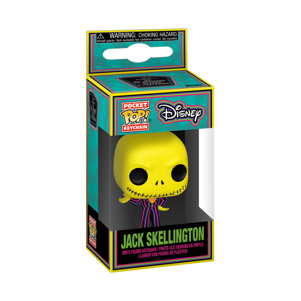 FUNKO POP KEYCHAIN: TNBC BLKLT- JACK 889698639668