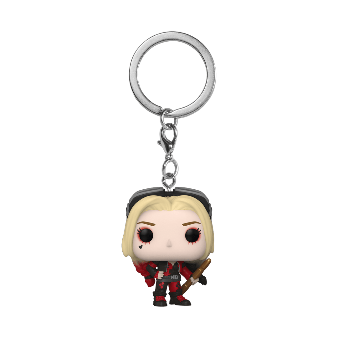 FUNKO POP KEYCHAIN: TSS - HARLEY QUINN (BODYSUIT) 889698560061