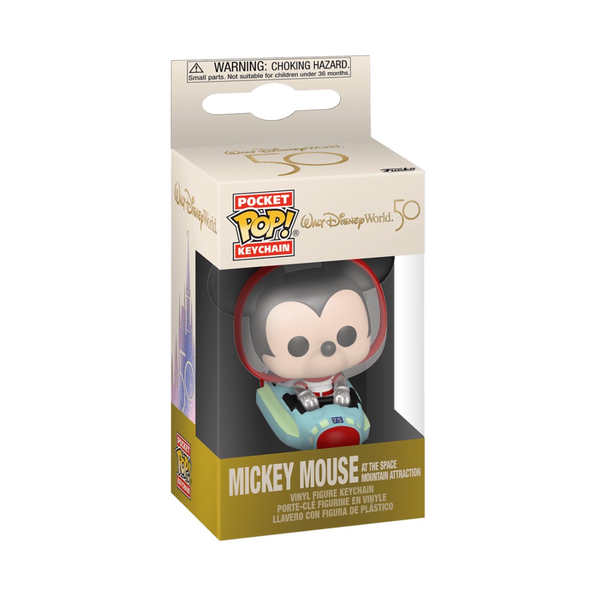 FUNKO POP KEYCHAIN: WDW50 - MICKEY SPACE MNT 889698603928
