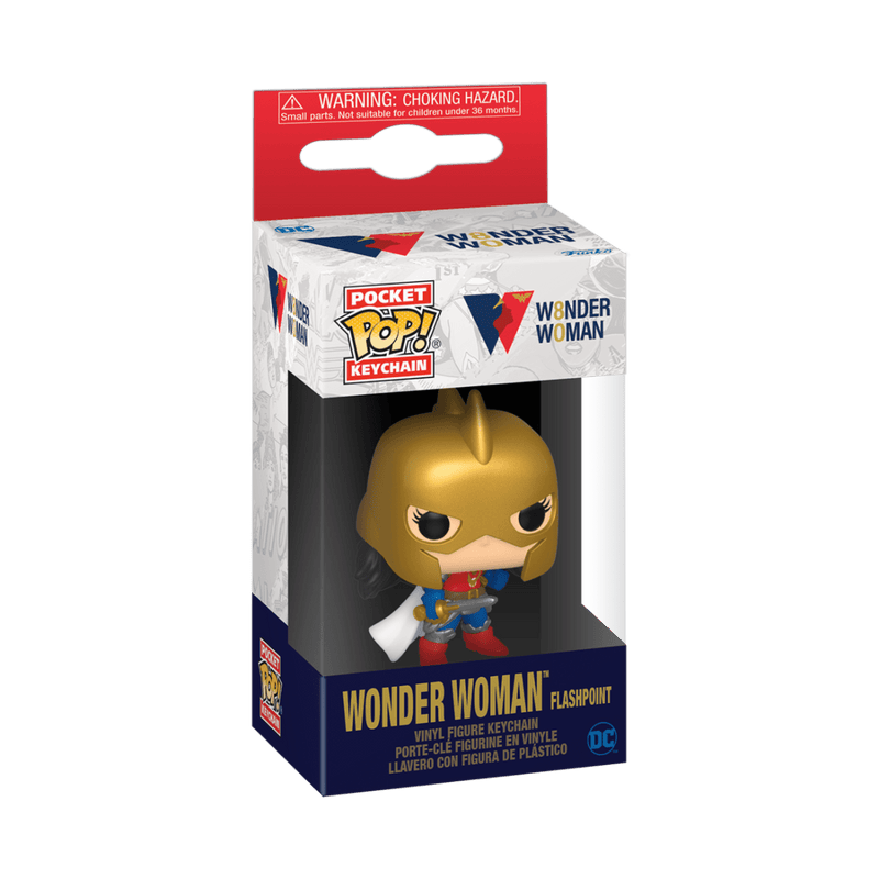 FUNKO POP KEYCHAIN: WW 80TH -WW(FLASHPOINT) 889698549950