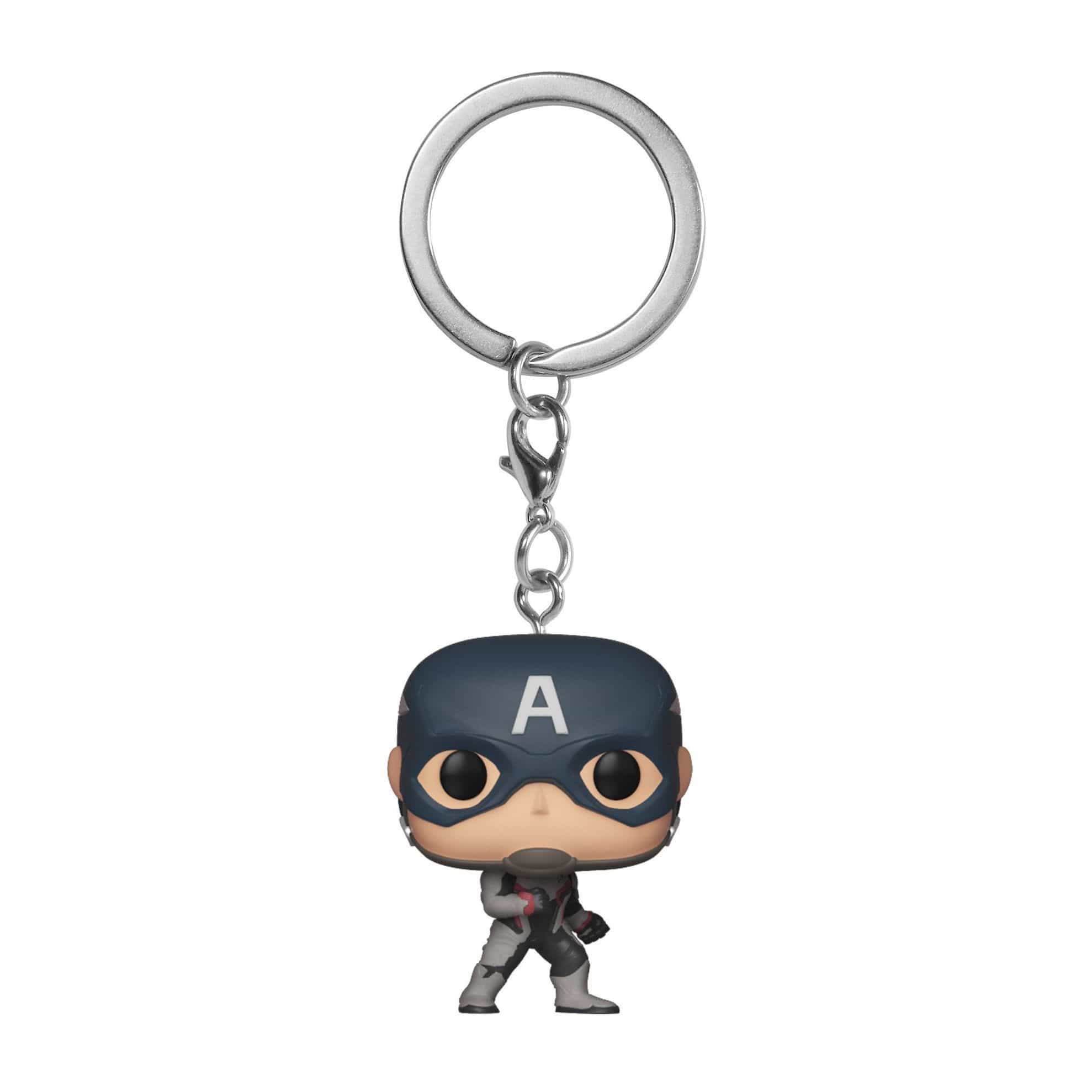 FUNKO POP KEYCHAINS: MARVEL - ENDGAME - CAPTAIN AMERICA 889698366786