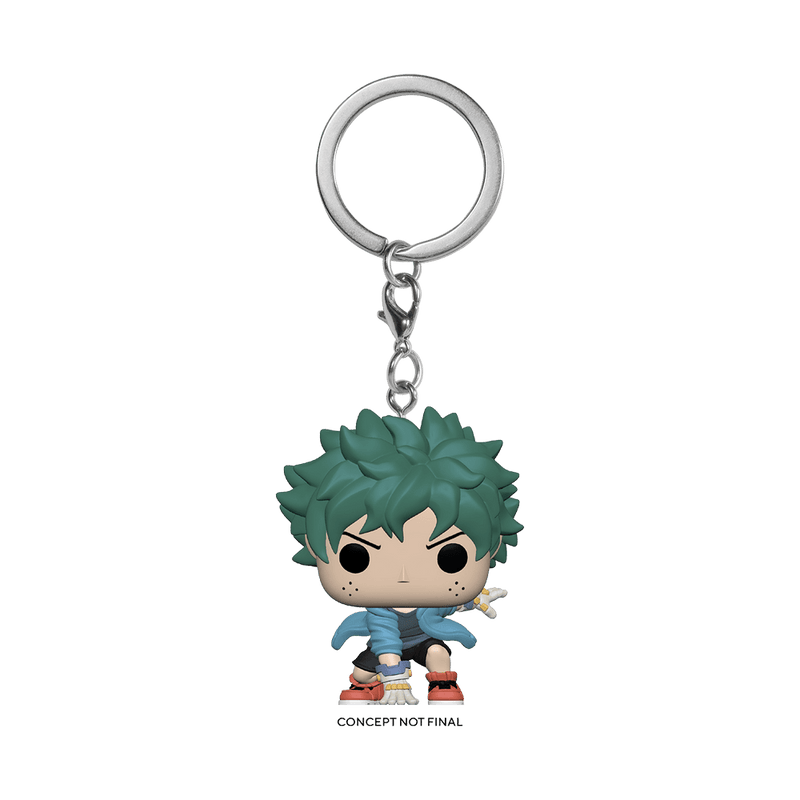 FUNKO POP KEYCHAINS: MHA- DEKU W/ GLOVES 889698580410