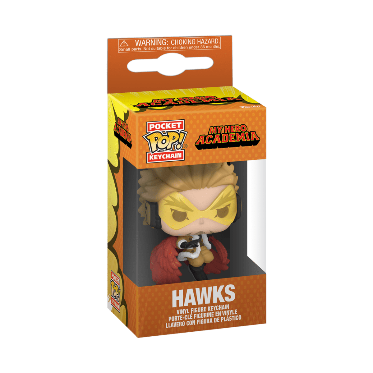 FUNKO POP KEYCHAINS: MHA- HAWKS 889698580427